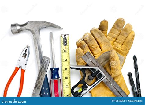 Pile of Construction Tools stock image. Image of isolated - 13146061