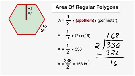 Area Of Regular Polygons | Regular polygon, Practices worksheets, Word ...