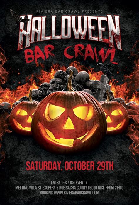 Halloween Bar Crawl Nice France - The Best Way to Celebrate the Holiday