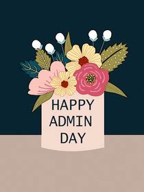 Free Printable Admin Day Cards, Create and Print Free Printable Admin ...