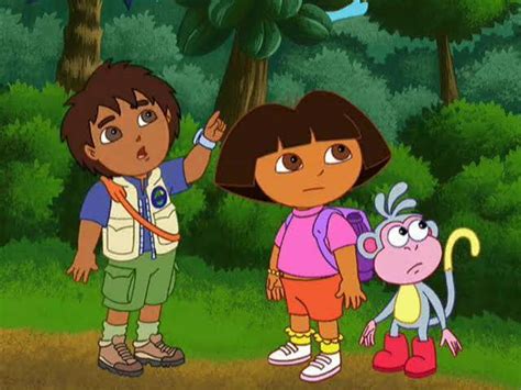 Dora, Boots and Diego by mimimeriem on DeviantArt