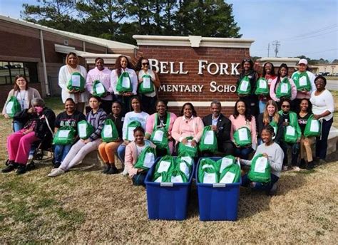 Local sorority provides nearly 1,500 snacks to Bell Fork Elementary in effort to end child ...