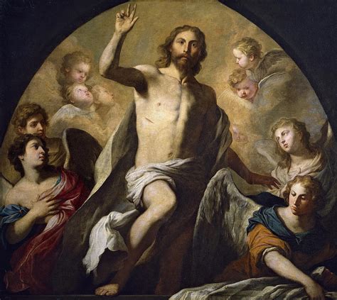 The Resurrection Of Christ Painting by Pietro Novelli