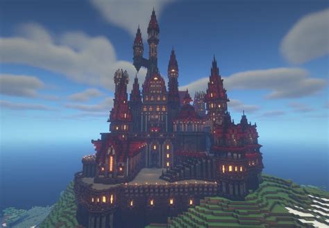 Made a castle in 2 weeks (creative) : Minecraft