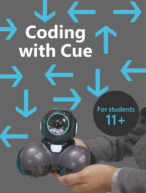 Meet Cue: an entertaining, witty robot designed by WonderWorkshop to help students 11+ learn ...