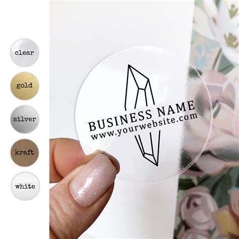 Custom Product Label Stickers Personalized Business Labels | Etsy