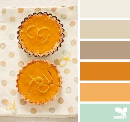 Pumpkin pie colors | Thanksgiving color, Design seeds, Seeds color