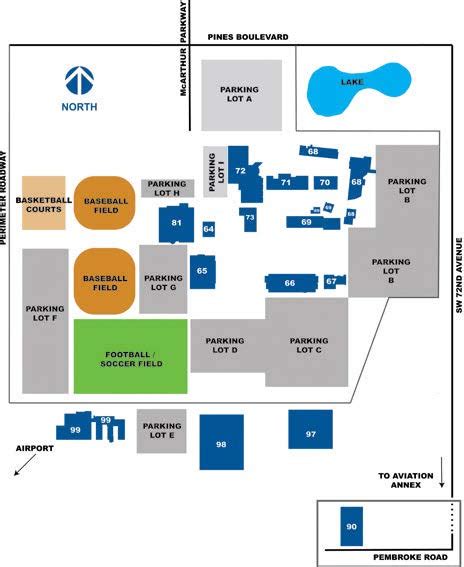 Broward College South Campus Map