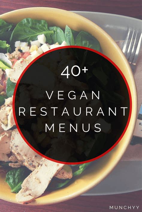 100+ Vegan Restaurant Menus You Absolutely Need to Know