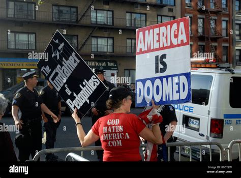 Westboro baptist church signs hi-res stock photography and images - Alamy