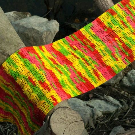 Neon Color Scarf - Etsy