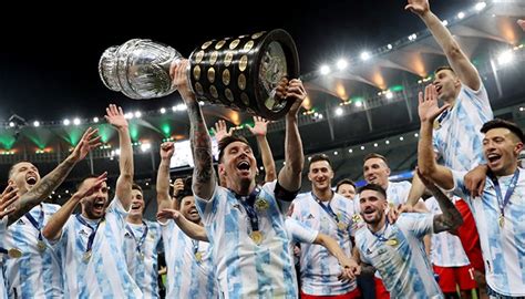 Lionel Messi ends Argentina's drought after clinching Copa America 2021 ...