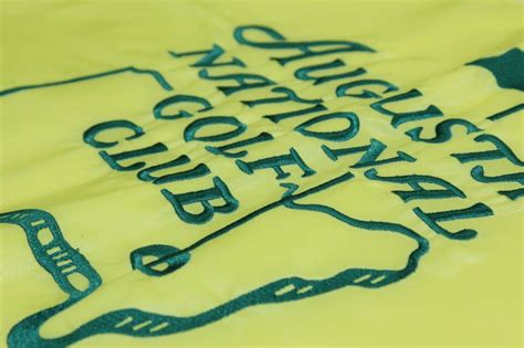 Lot Detail - Augusta National Golf Club Members Embroidered Flag