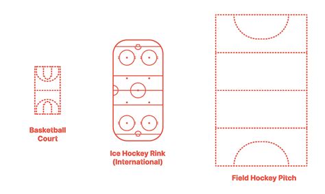 Ice Hockey Rink - International Dimensions & Drawings | Dimensions.com