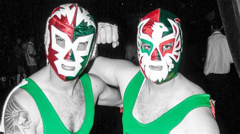 Two Lucha Libre Wrestlers – Patrick Scott Barnes