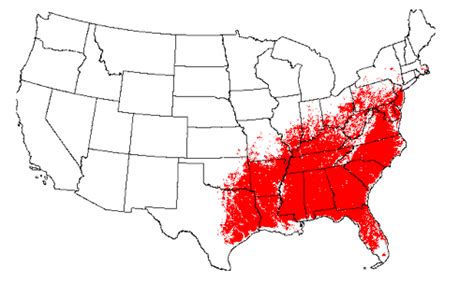 Wolf Spider Habitat Map