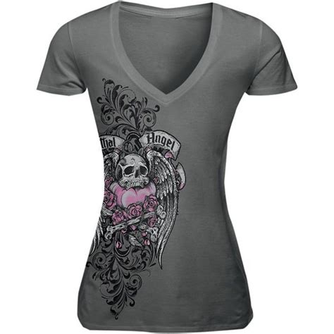 women skull clothing | Womens Skull Top | Motorcycle Superstore | Ladies Skull Top, Female ...