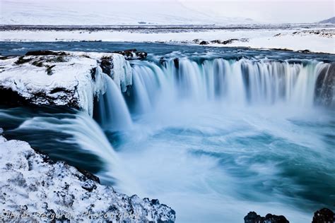 Godafoss in winter - Iceland - a photo on Flickriver