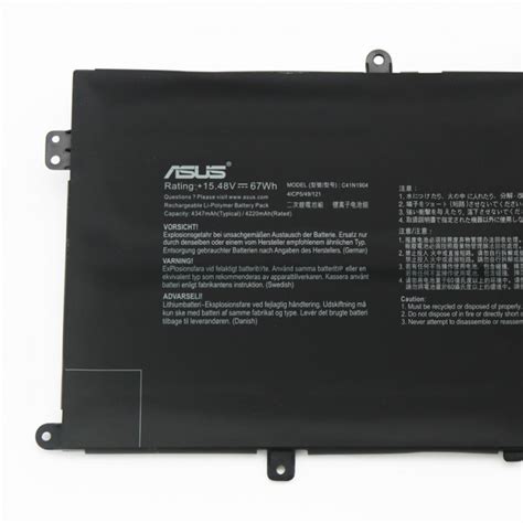 Asus Zenbook Flip 13 UX363EA EM045T Battery, Replacement Asus Zenbook ...