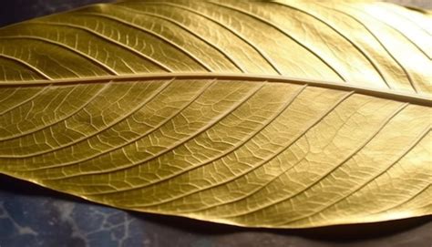 Premium AI Image | Vibrant leaf vein pattern in macro a botanical ...