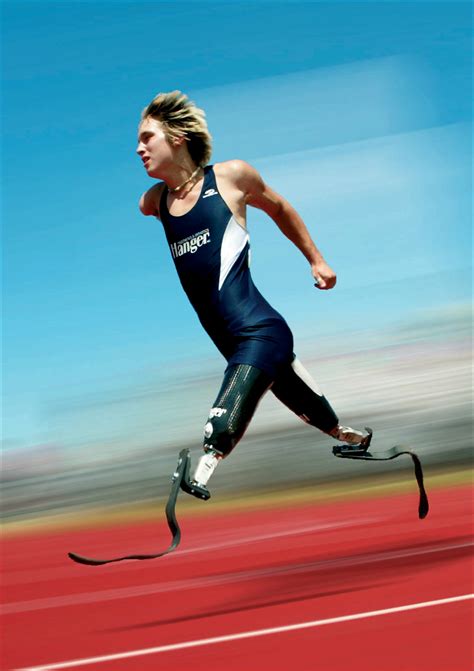 Essay: Prosthetics for athletes - The Lancet