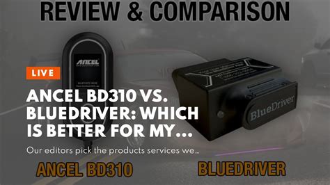 Ancel BD310 vs. BlueDriver: Which Is Better for My Car? - YouTube