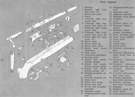 Winchester Model 37 Schematic