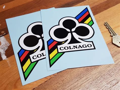 Colnago Clubs Logo Stickers 5.5" Pair