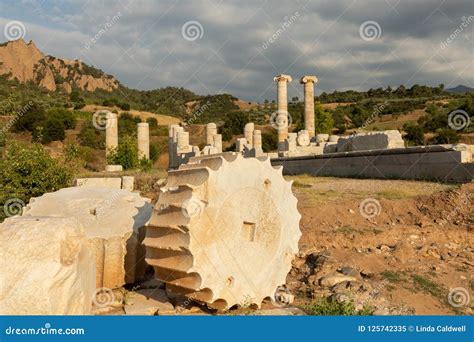 Ruins of the Temple of Artemis Stock Image - Image of artemis, architecture: 125742335