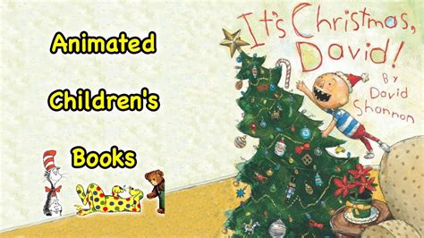 It's Christmas David! – Animated Children's Book – starkidslearn.com