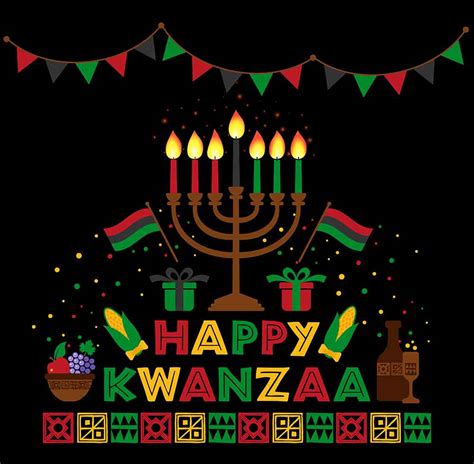 Happy kwanzaa colourful | Send a Charity Card : Birthday, Anniversary ...