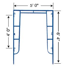 Image result for standard scaffolding dimensions | Scaffolding, Window grill design modern ...