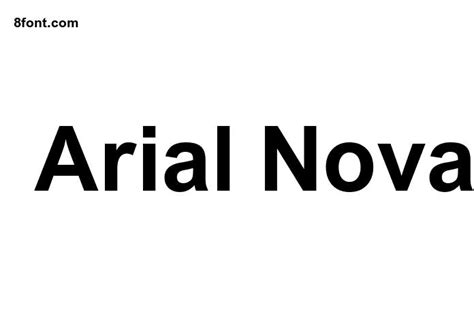 Arial Nova Bold - Free Font Download