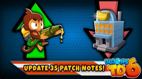 Update 35.0 Patch Notes! BTD6! - YouTube