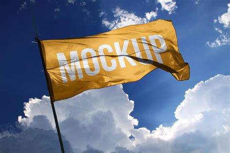 Free Flag Mockup :: Behance