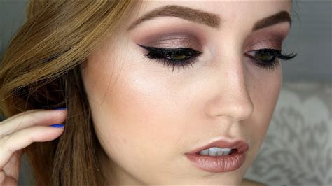 Taupe & Purple Makeup Tutorial - YouTube