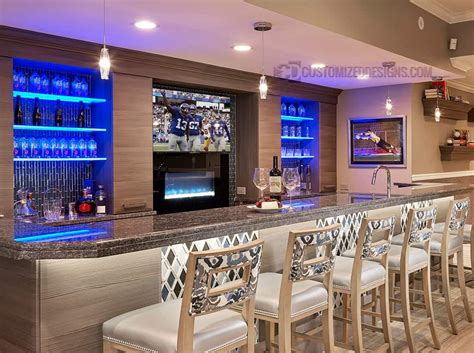 250+ Inspiring Home Bar Designs & Ideas | Customized Designs | Modern ...