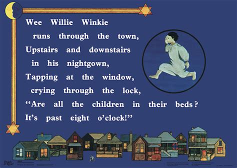 Wee willie winkie image map / RTR Poem Cards / Image maps / Media ...