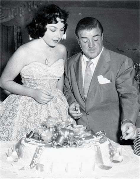 Lou with daughter Carole at her sweet 16 birthday party in 1954 ...