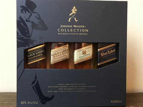 Johnnie Walker 4 Pack Sampler | NYC Whiskey Review