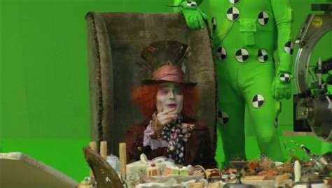 Alice in Wonderland-Behind the scenes - Alice in Wonderland (2010 ...