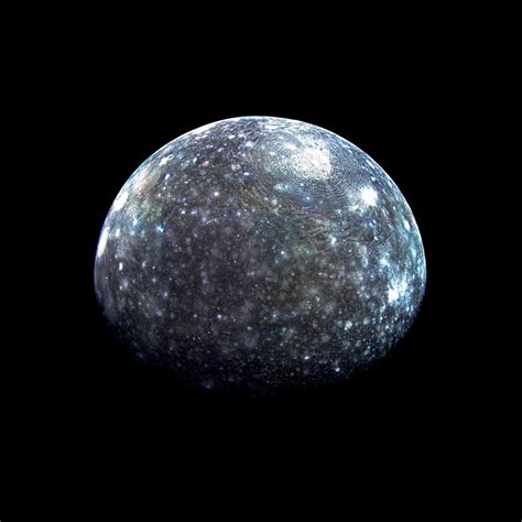 Jupiter’s moon, Callisto : r/spaceporn