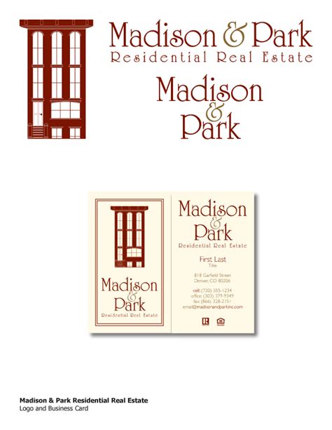 Madison and Park Logo on Behance