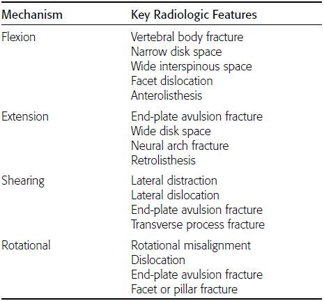 Trauma in Adults: Axial Skeleton | Radiology Key