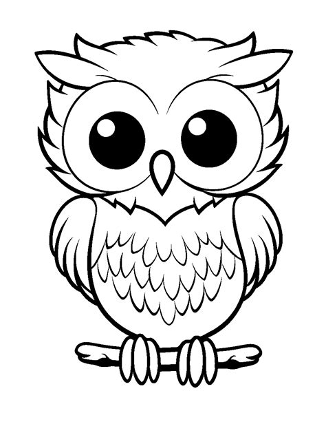 35 Owl Coloring Pages: Fun Printables