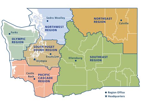 DNR Regions and Districts | WA - DNR