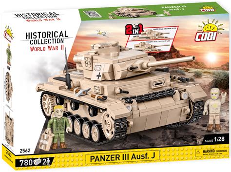 COBI Historical Collection World War II Panzer III Ausf. J Tank – Five ...