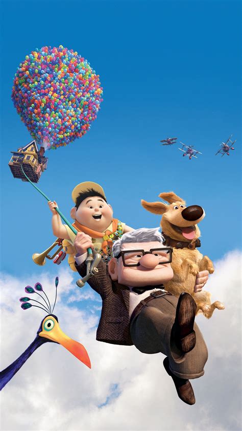 Up (2009) Phone Wallpaper | Moviemania | Cute disney wallpaper, Up ...