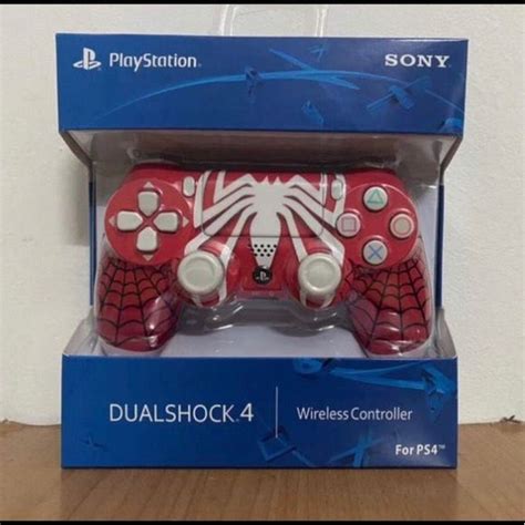 Spider-Man PS4 Controller | Ps4 controller, Dualshock, Spiderman