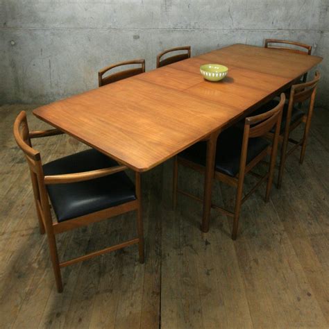 Vintage McIntosh Mid Century Teak Extending Dining Table | Extendable dining table, Vintage mid ...